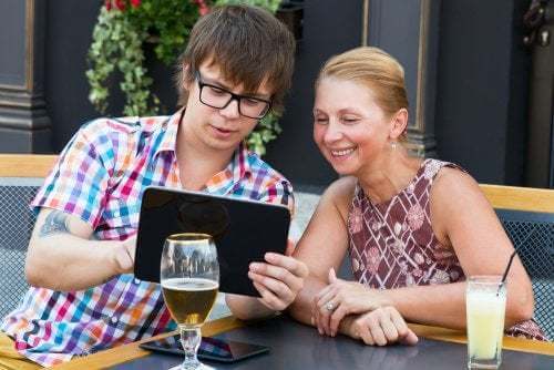 Madre con figlio maggiorenne