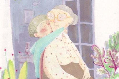 Nonna e nipote