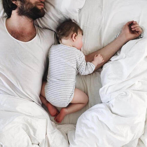 Padre e figlio intimità