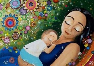 Le braccia del mio bambino sono l'unico gioiello che desidero al collo