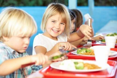 Alimentazione nelle mense scolastiche