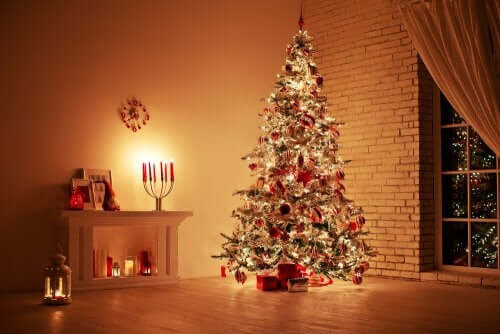Idee per decorare il soggiorno a Natale