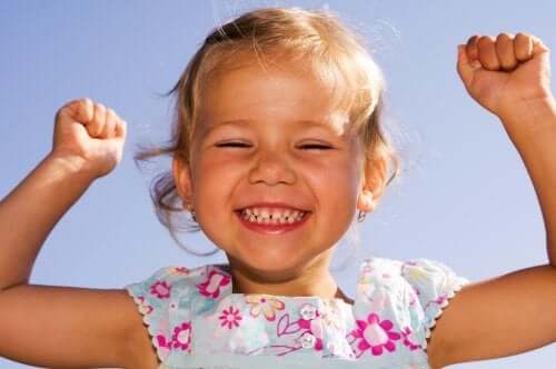 Bambina sorridente