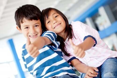 Infondere ottimismo per crescere bambini capaci