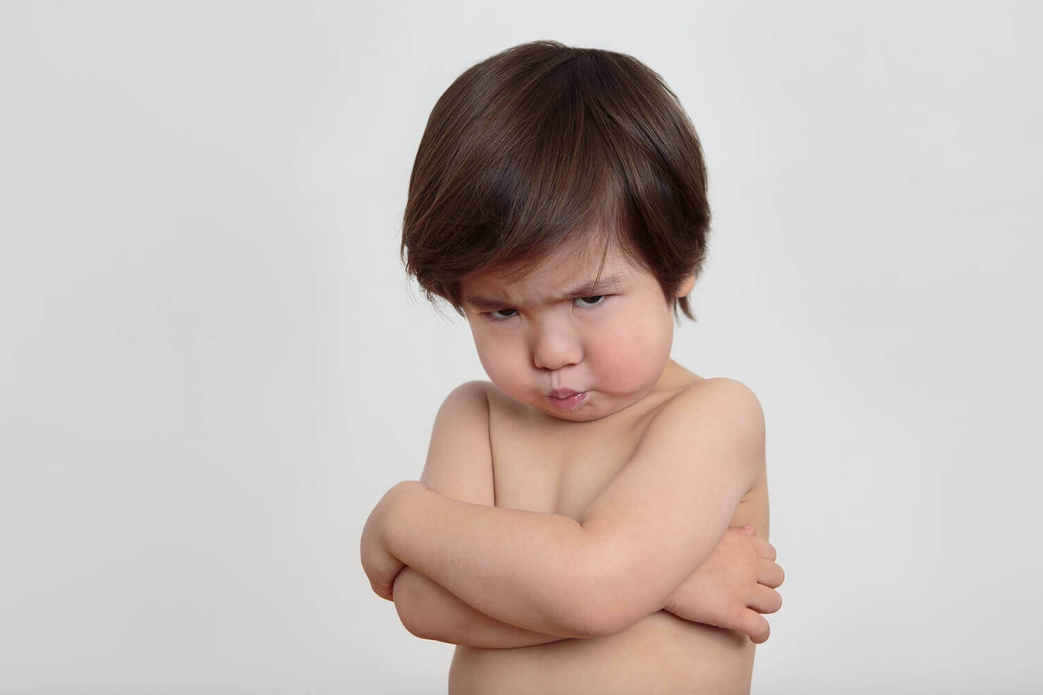mettere il broncio può essere un modo per richiamare l'attenzione