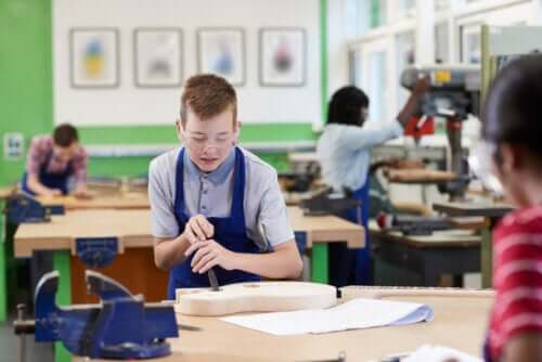 Centri professionali e lavoro in classe