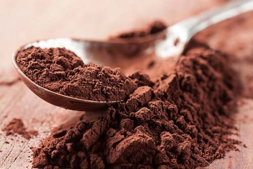 Cacao in polvere.
