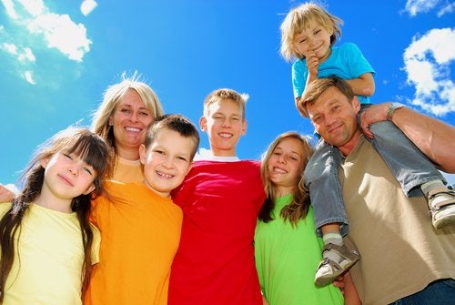 Come sono organizzate le famiglie numerose?