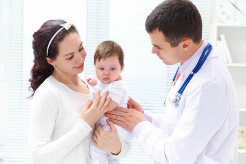 Visita pediatrica.