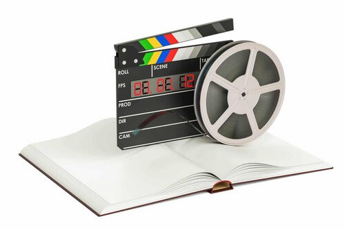 Film e libri per imparare le lingue straniere.