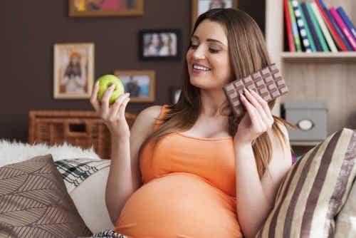 Mangiare sano in gravidanza.