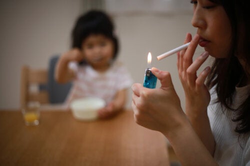 Il fumo passivo, un rischio per i bambini