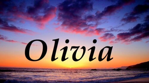 Il nome Olivia: origini e significato