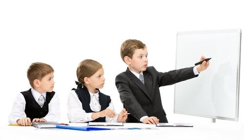 Un leader e le dinamiche di leadership per i bambini