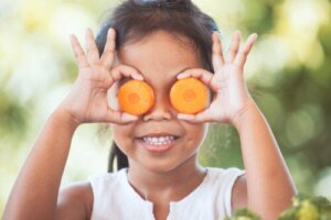 Verdure e ortaggi per una buona salute visiva nei bambini