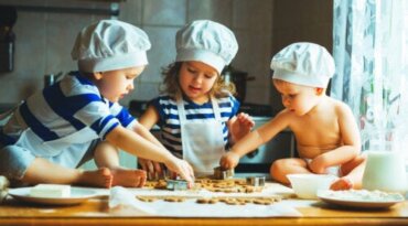 I vantaggi di cucinare con i nostri bambini