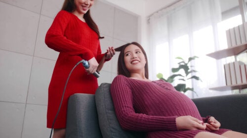 Cura dei capelli durante la gravidanza